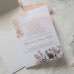 White Acrylic Invitation Card Rose Gold Latest Invitation Personalized Custom